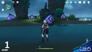 Thunderbird Statue puzzle (Image via miHoYo/ON Game/YouTube)